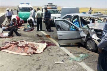 حادثه رانندگی در محور چالانچولان – خرم آباد چهار کشته بر جا گذاشت