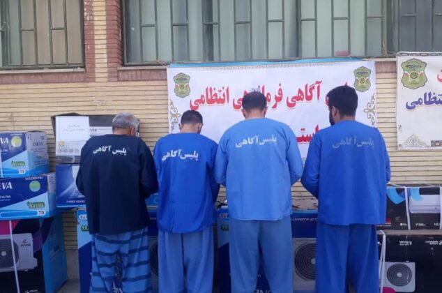 گزارش تصویری دستگیری و کشف  دو باند سرقت به عنف و سلاح و مهمات توسط پلیس مقتدر آگاهی لرستان