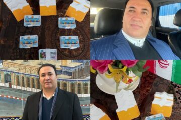 عشق تمامی ندارد؛ کمک مومنانه دکتر علی دولتشاهی به کارگران خدماتی وپاکبانان ۱۱شهرداری