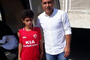 بی اعتنایی مهاجری وخیبر به علی عزیزی  حیدری ستاره آینده دار فوتبال لرستان/خیبر با بنزین سبز بیگانه است