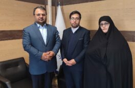 دکتر فردین احمدی کار آفرین عرصه فرهنگ و هنر با مشاور وزیر اقتصاد و دارایی دیدار کرد