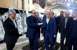 بازدید وزیر دادگستری از انبار اموال تملیکی لرستان