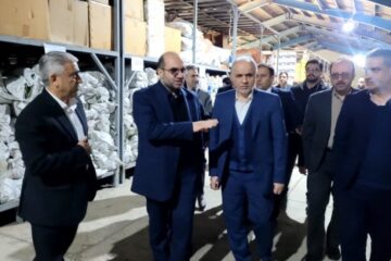 بازدید وزیر دادگستری از انبار اموال تملیکی لرستان