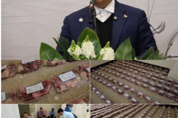 عشق تقسیم شد؛ ۴۵۰ لبخند به یادگار عید قربان هدیه خیریه دولتشاهی  در خرم‌آباد