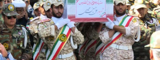 تشییع پیکر شهید امیر سرتیپ علیحسین محمدی با حضور گسترده مردم و مسئولین بروجرد+تصاویر