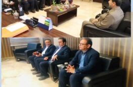 دیدار مدیر شعب بانک رفاه کارگران لرستان با مدیرکل آموزش فنی و حرفهای استان در راستای تقویت همکاریهای دوجانبه