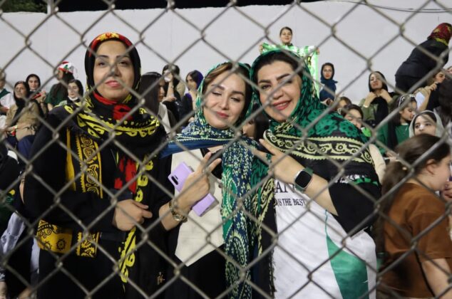 گزارش تصویری بازی خیبر خرم آباد با مس رفسنجان شب بیادمانی بانوان لرستانی در تختی شاپور خواست