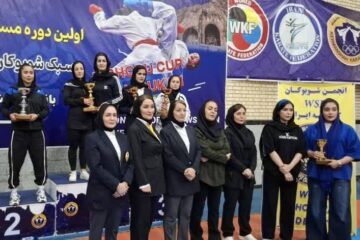 مقام اول دختران کاراته‌کا از نورآباد دلفان در مسابقات قهرمانی کشور