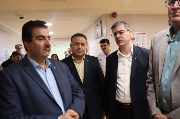 گزارش تصویری  بازدید مدیر عامل بانک رفاه کارگران از استان لرستان