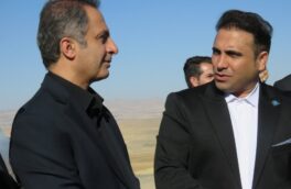 بازدید مسئولان و سرمایهگذار از پروژه شهرک گلخانهای شهید بروجردی