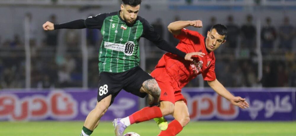 گزارش تصویری بازی خیبر خرم آباد وتراکتو تبریز