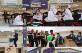 افتتاح مدرسه جدید درروستای تازه آباد کوهدشت با مشارکت بانک رفاه کارگران و نوسازی مدارس لرستان