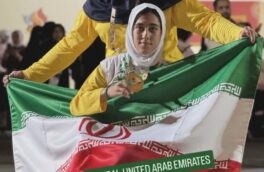 “پرتابگر آینده‌دار لرستانی، هانیه حق نظری، طلای دو رشته پاراآسیایی دبی را درو کرد”