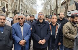 استاندار لرستان:  حضور همه‌جانبه در میدان‌های رزم و خیابان نویدبخش نابودی رژیم صهیونسیتی است