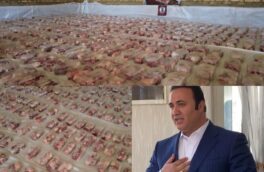 پویش نذر قربانی بنیاد حاج علی دولتشاهی :توزیع  ۱۵۰۰ کیلو گوشت گرم در مناطق کم‌برخوردار کشور