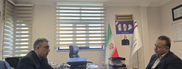 دیدارمدیر شعب بانک رفاه کارگران لرستان با مدیر عامل شرکت آب و فاضلاب استان
