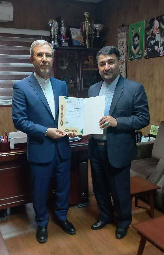 انتصاب مجدد محمدزاده بعنوان‌ مشاور امور ایثارگران فدراسیون تنیس روی میز جمهوری اسلامی ایران
