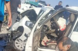 تصادف مرگبار دو پژو در محور فرعی خرم‌آباد ـ ازنا؛ هشدار پلیس درباره تجاوز به چپ