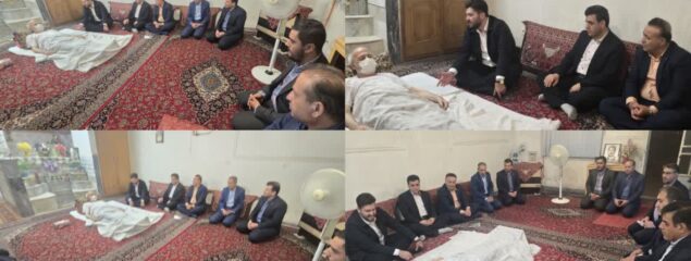 پای روایت یک جانباز ۷۰ درصد؛ دیدار معاون نظارت، بازرسی و سلامت اداری وزارت ومدیران تعاون، کار و رفاه اجتماعی و بانک رفاه لرستان با یادگار دفاع مقدس