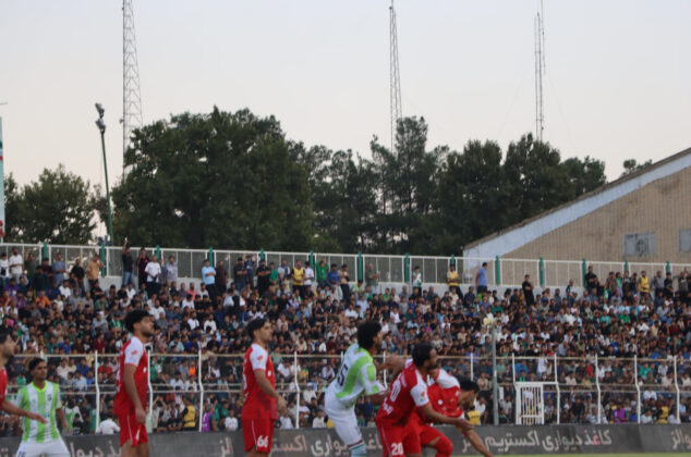 گزارش تصویری بازی خیبر خرم آباد با پرسپولیس تهران
